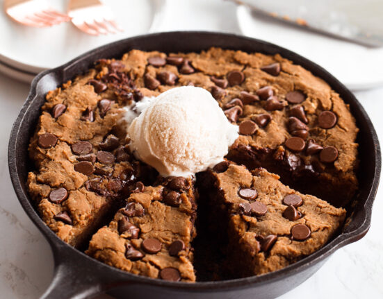 Chocolate Chip Skillet Cookie Recipe