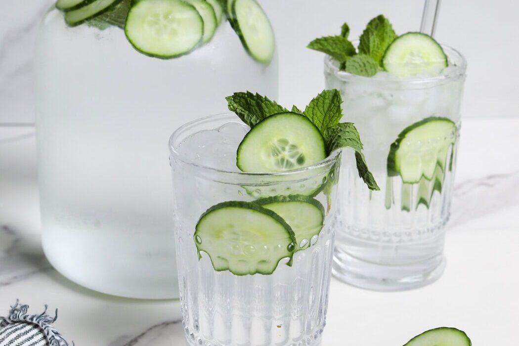 How To Make Hydrating Cucumber Water