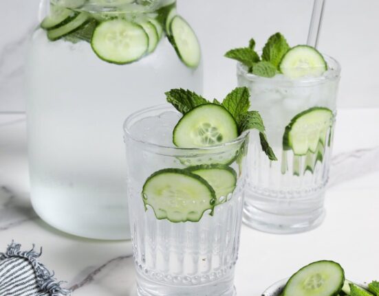 How To Make Hydrating Cucumber Water