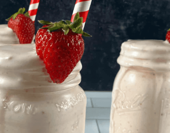Strawberry Banana Smoothies