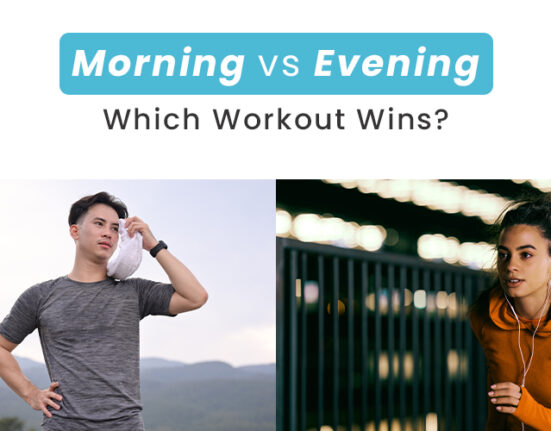 morning vs evening workout