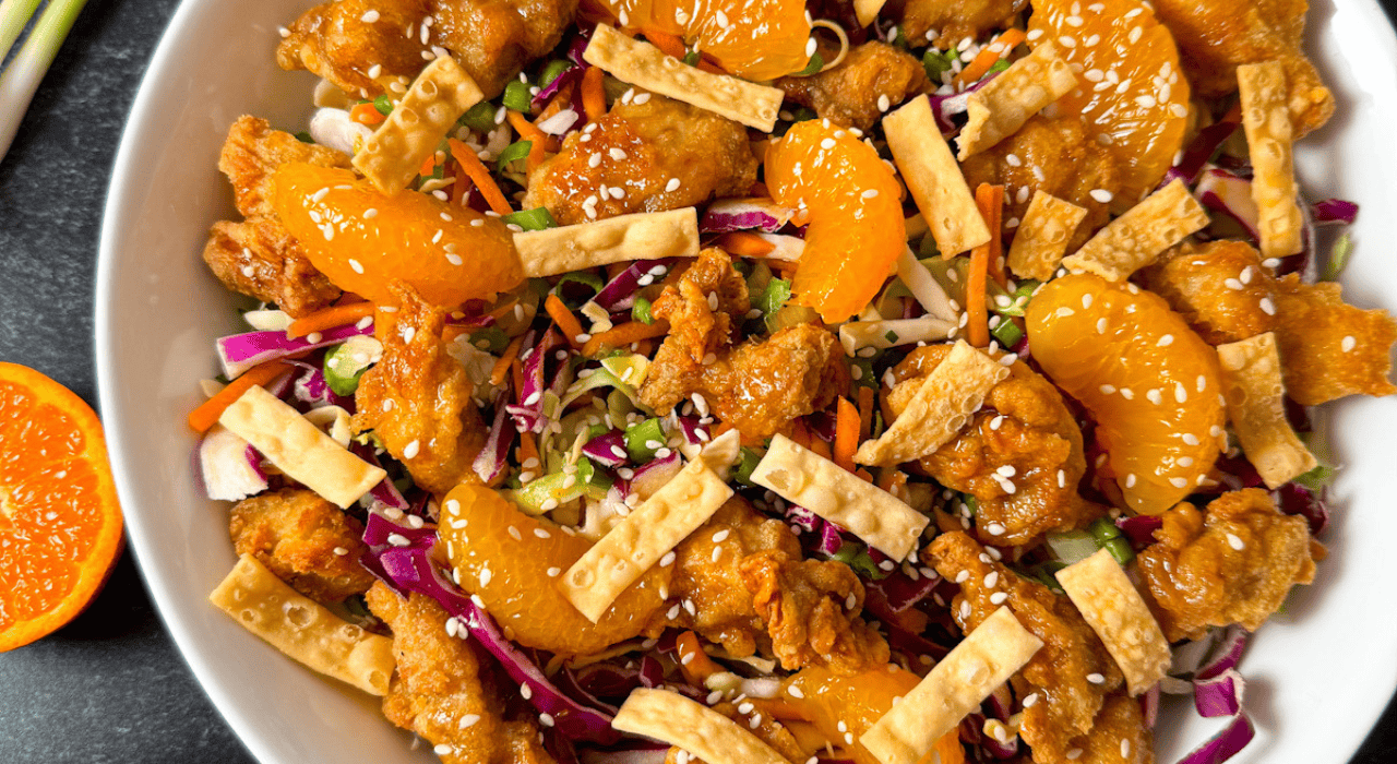 orange chicken salad