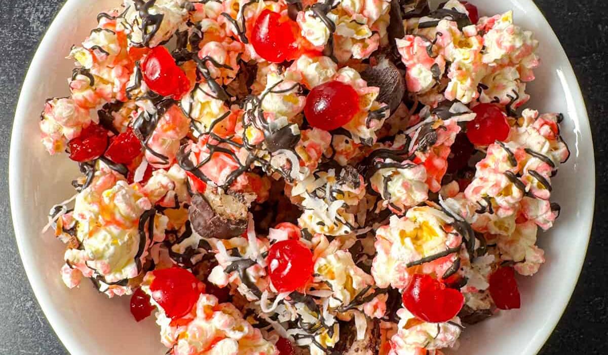cherry ripe popcorn recipe