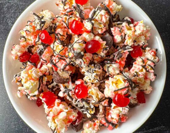 cherry ripe popcorn recipe