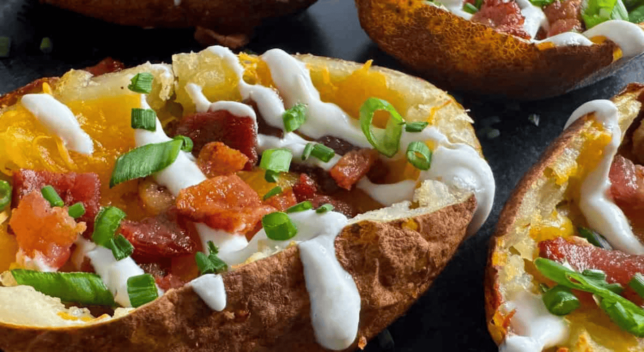 air fryer potato skin recipe