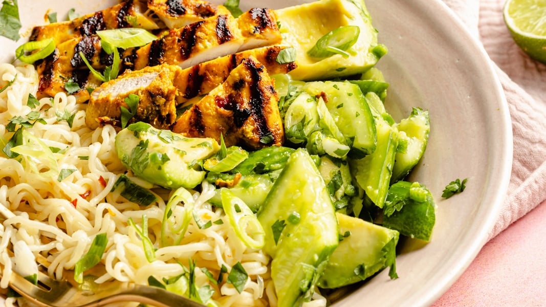 Grilled Turmeric Chicken Bowls | Ambitious Kitchen