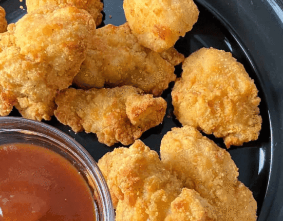 Air fryer popcorn chicken