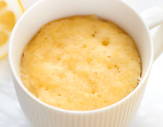 Lemon Mug Cake Recipe