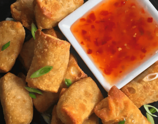 air fryer spring rolls