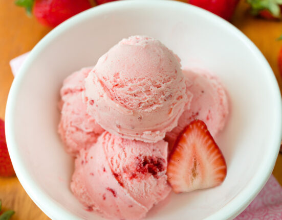 Vegan Strawberry Ice Cream Recipe