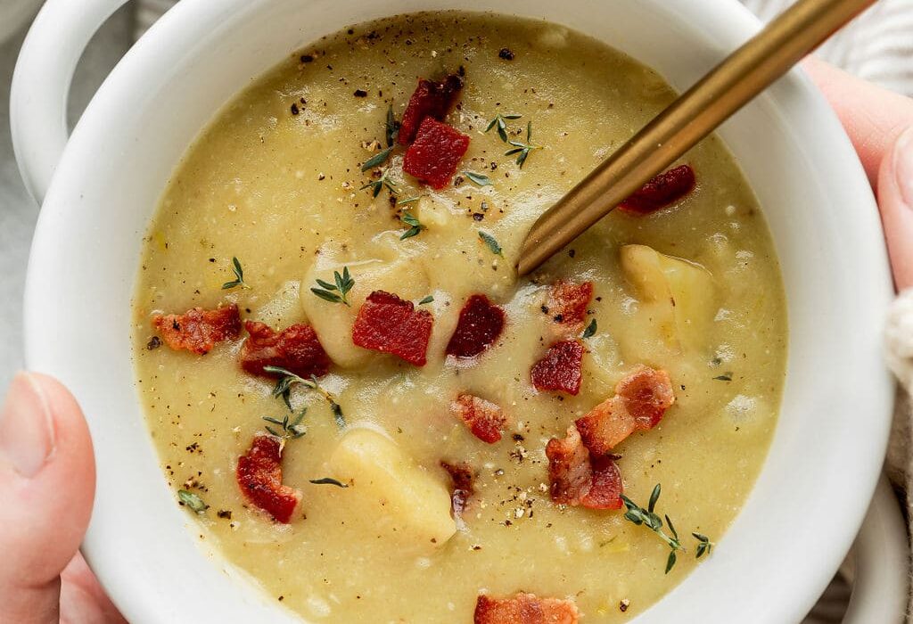 Creamy Potato Leek Soup