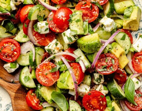 Fresh Tomato Cucumber Salad