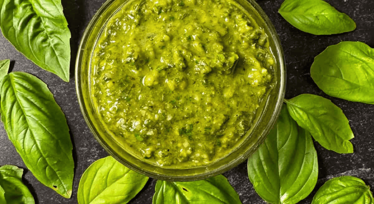 leftover greens pesto