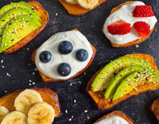 air fryer sweet potato toast
