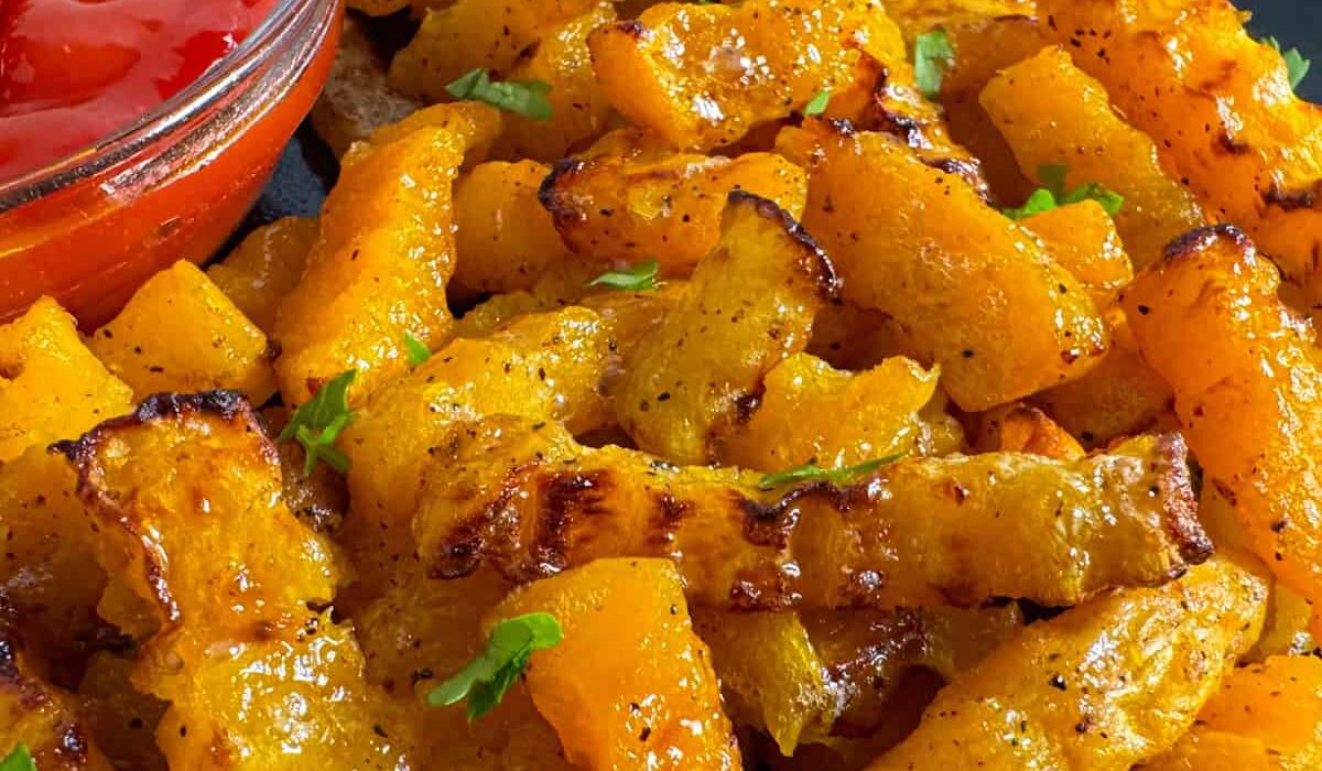 air fryer trader joes butternut squash zig zags