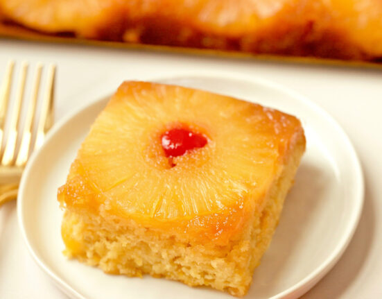 Vegan Pineapple Upside Down Cake Recipe