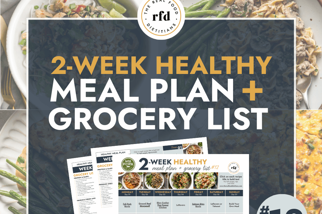 2 Week Healthy Meal Plan #12 With Grocery List