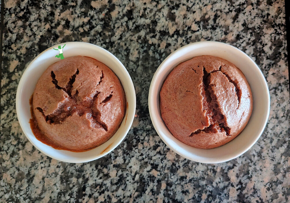 homemade peanut butter pudding in ramekins