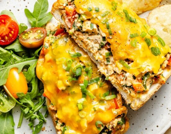 Bangin' Spicy Chicken Melts (high-protein)