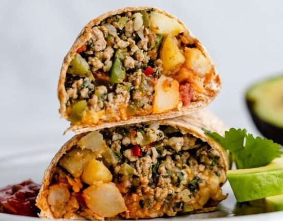 Freezer-Friendly Green Chile Chicken Burritos