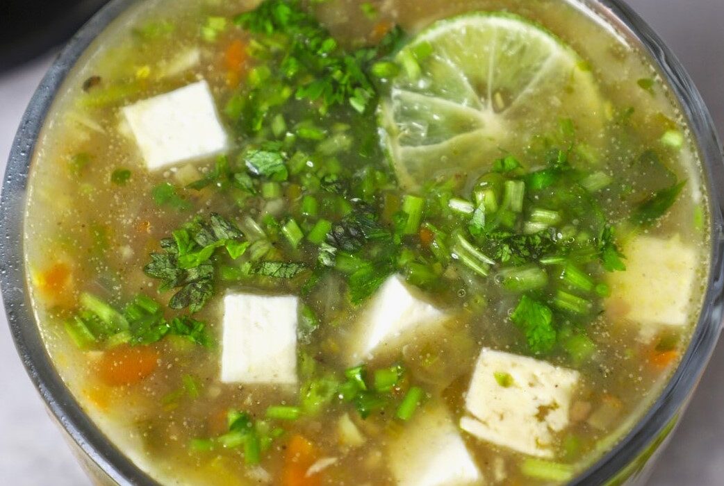 Keto-Friendly High-Protein Vegetable Soup