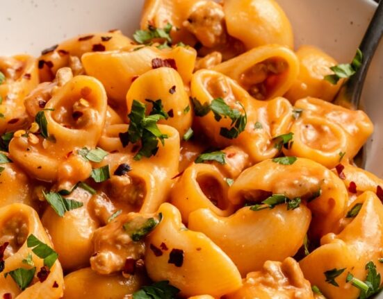 One Pan Healthy Hamburger Helper