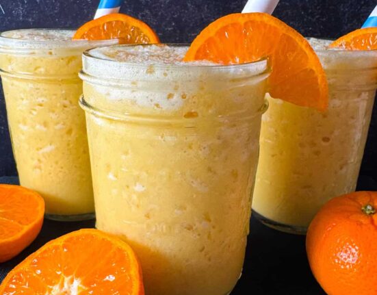 orange smoothie