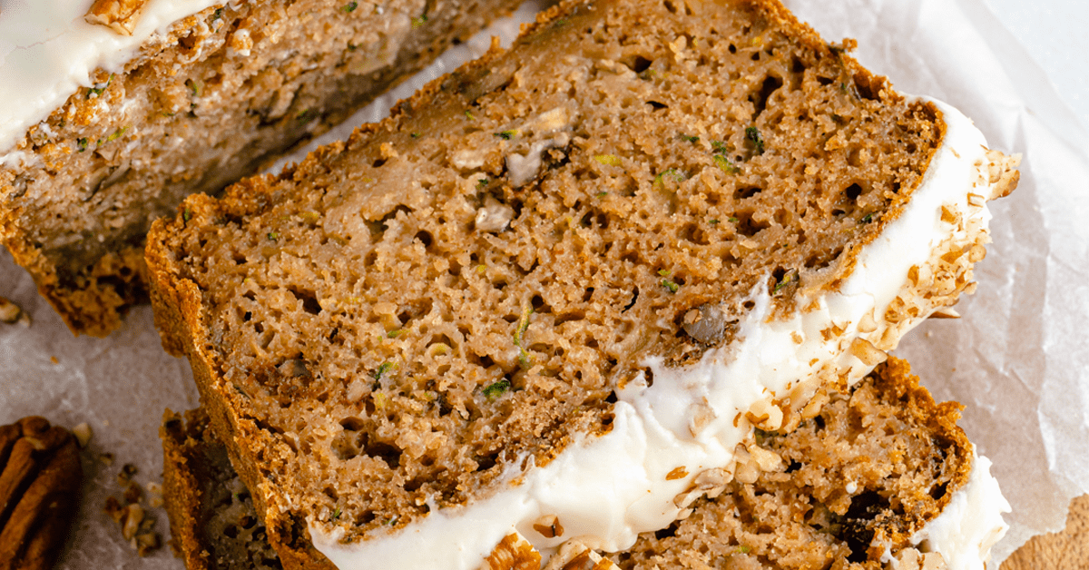 Spiced Apple Zucchini Bread
