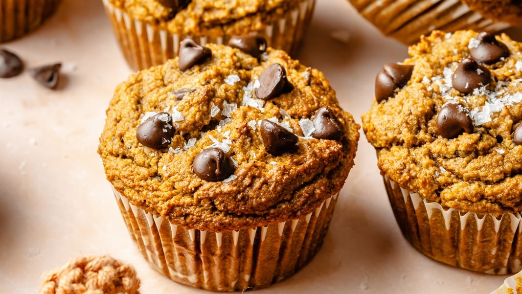 Outrageously Good Pumpkin Protein Muffins (gluten-free!)