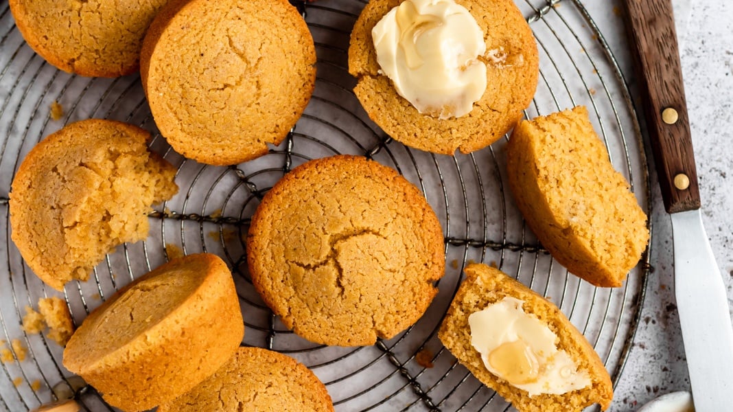 The BEST Gluten-Free Cornbread Muffins (fluffy & ready in 30 mins)