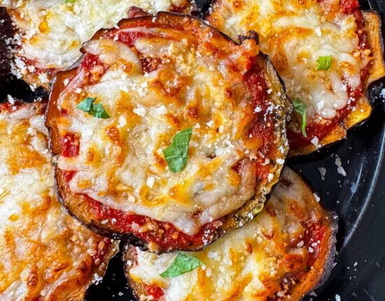 air fryer eggplant parm no breading