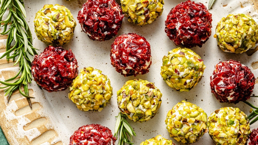 Easy Holiday Cheese Truffles (made with 3 ingredients!)