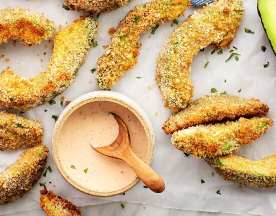 Keto Avocado Fries in the Air Fryer.