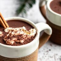 The BEST Healthy Hot Chocolate Recipe (vegan & dairy-free!)