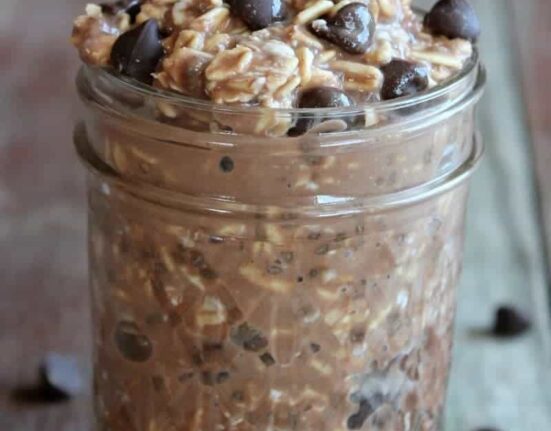 Brownie Batter Overnight Oats
