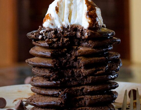 Chocolate Protein Pancakes Recipe