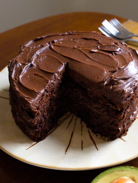 Avocado Chocolate Cake Recipe