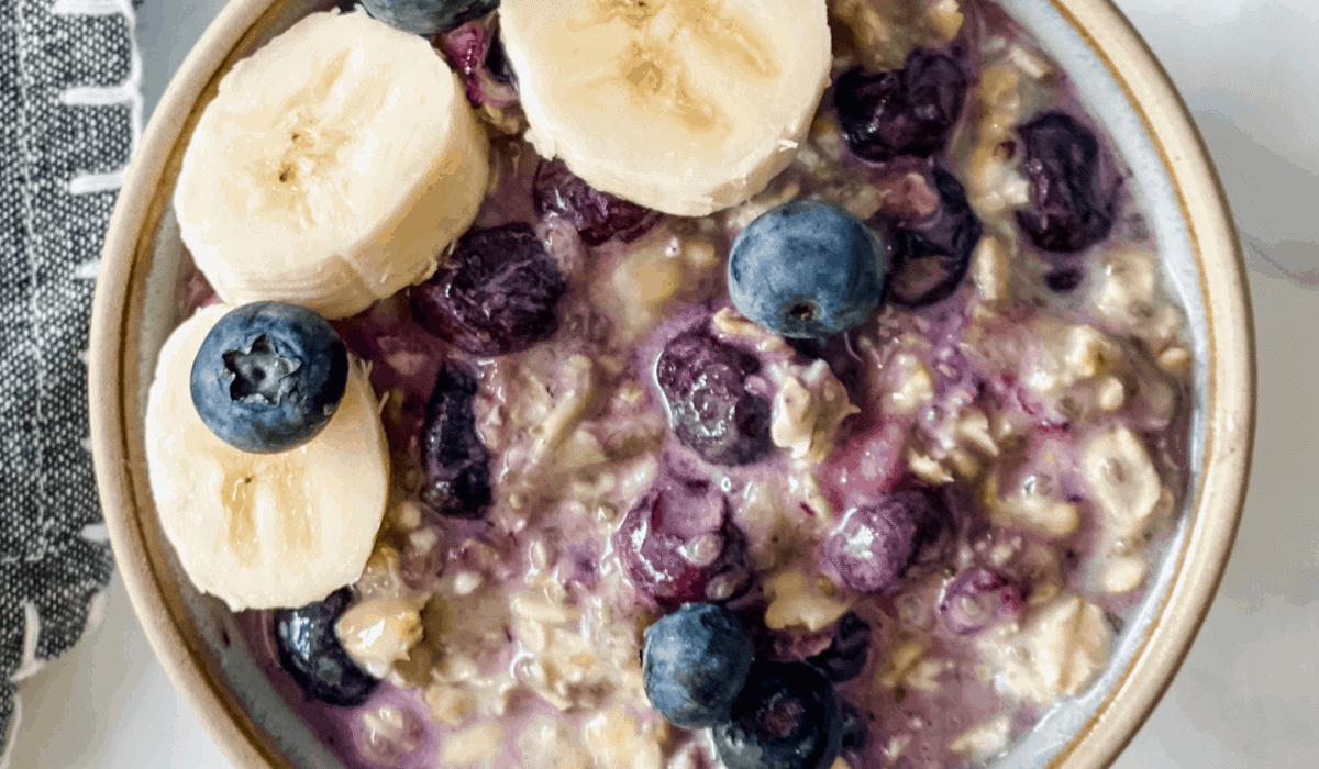 blueberry overnight oats recipe