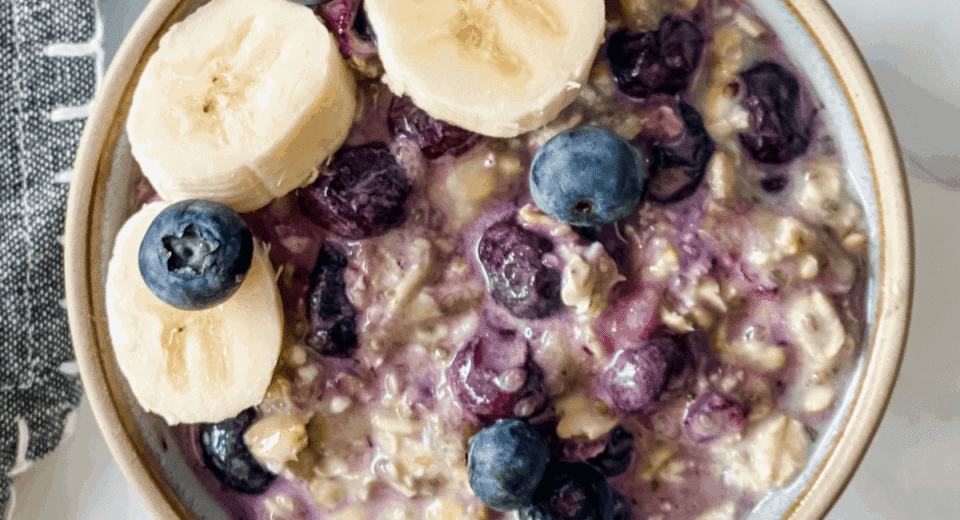blueberry overnight oats recipe