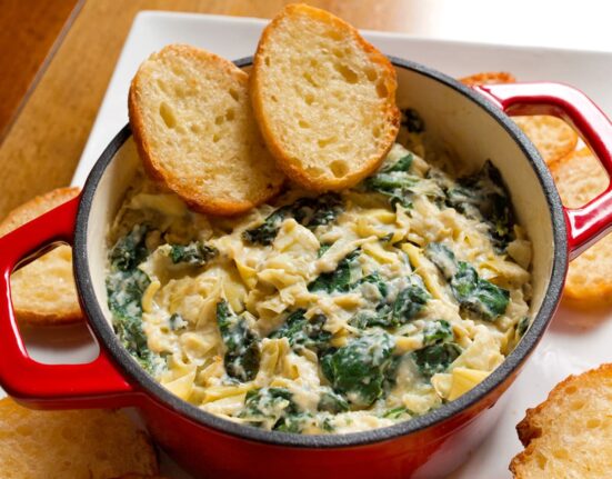 Healthy Spinach Artichoke Dip Recipe