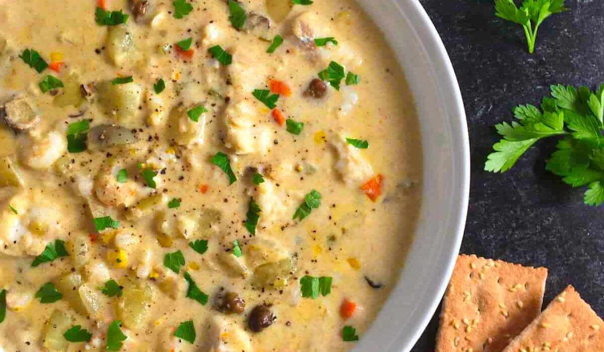 instant pot seafood chowder