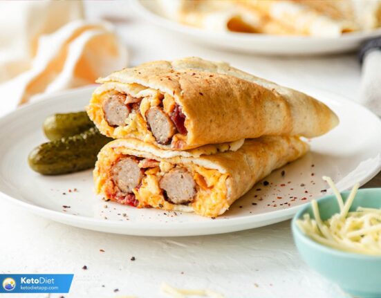 Loaded Egg White Protein Wraps