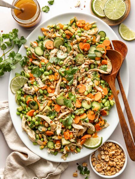 Thai Chicken Salad Recipe With Edamame