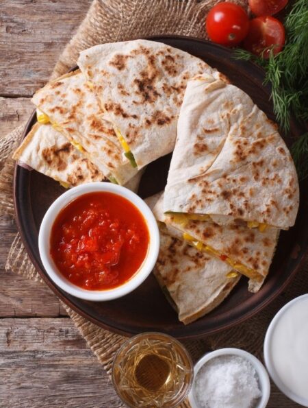 Air Fryer Quesadilla