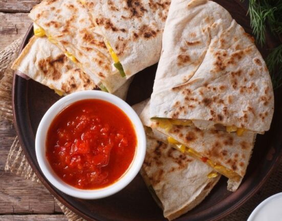 Air Fryer Quesadilla
