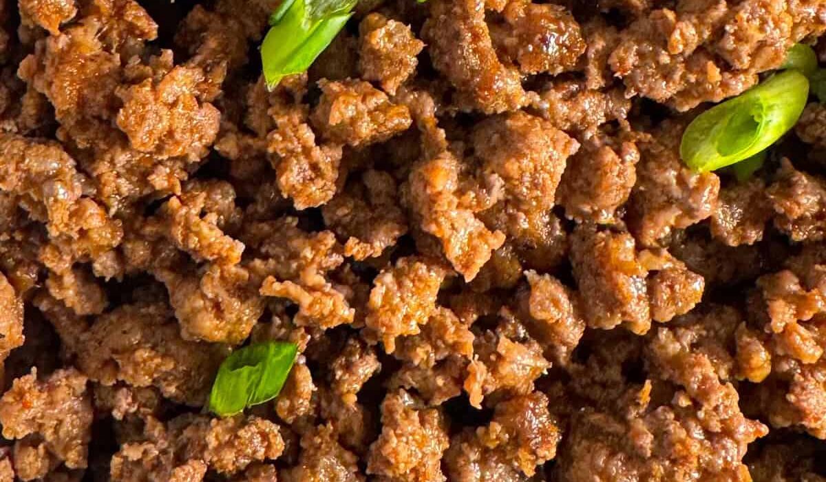 ground beef air fryer