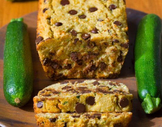 Almond Flour Zucchini Bread Recipe