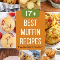 Best Muffin Recipes 9 part image grid with text overlay