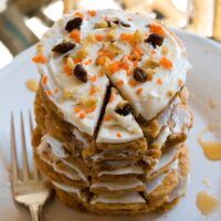 Carrot Cake Protein Pancakes Recipe