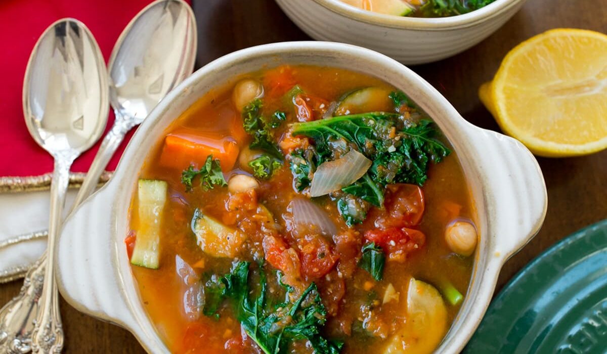 Chickpea Vegetable Soup Recipe